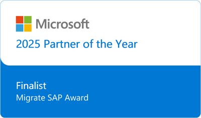 NTT DATA Microsoft POTY 2025 Finalist  Migrate SAP